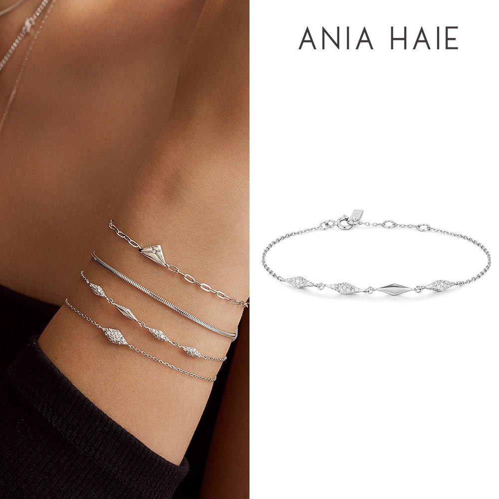 

[Worn by Choi Ye-na and Infinite Sunggyu] Silver Multi-Sparkle 925 Silver Bracelet B061-04H