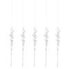5Pcs Crystal Christmas Decorations Permanent Thin Strong Suspended Ornamentation For Holiday Party