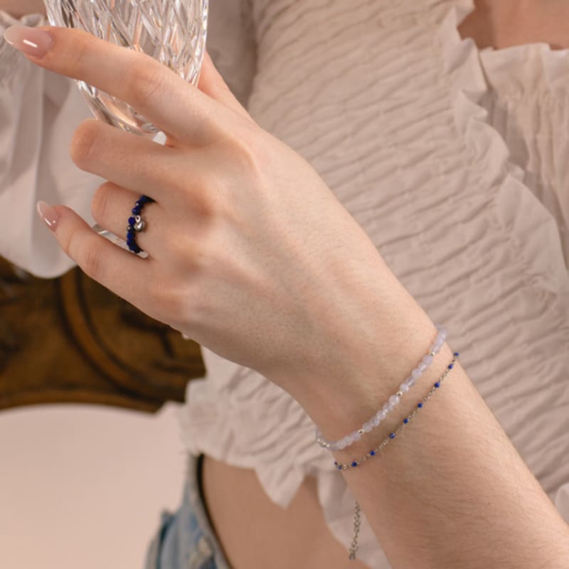 L’OMBRILLANT Mont Bleu Bracelet