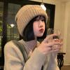 Rabbit Premium Hair Knitted Hat For Women Warm Winter Fashionable Beanie
