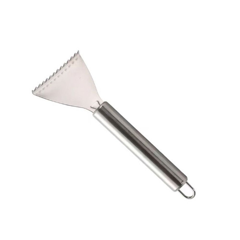 Home Stainless Steel Fish Scale Remover ABS Handle Cooking Fish Scale Scraper Smooth Seafood Tools