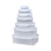 Transparent Plastic Refrigerator Storage Container