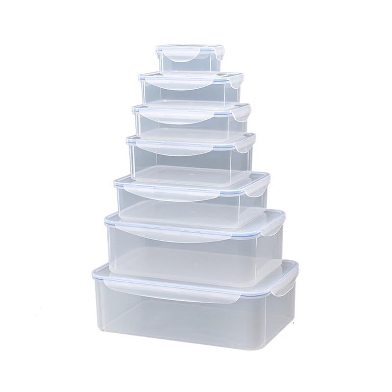 Transparent Plastic Refrigerator Storage Container