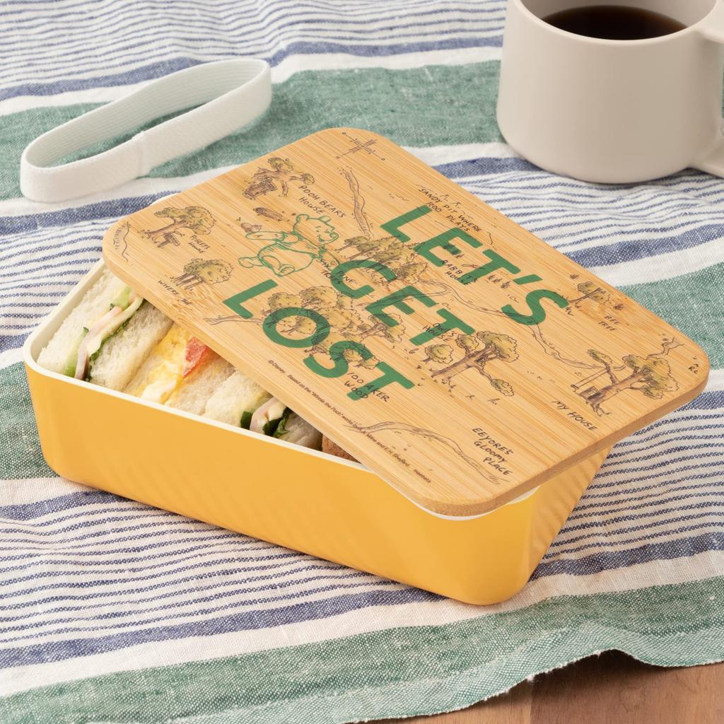 Maebata Disney Winnie the Pooh Lunch 52845 Box, 600ml, D-WP33