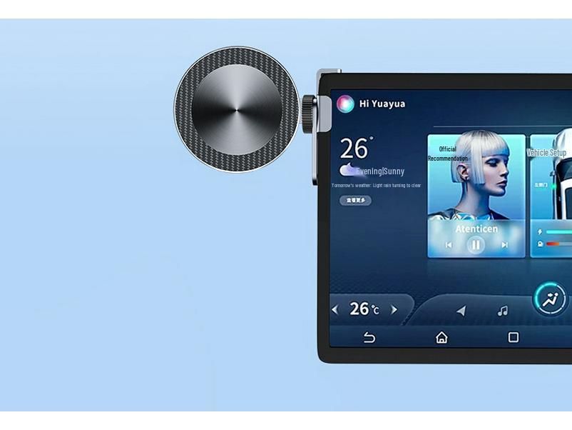 Tesla Model Y Magnetic Car Phone Holder, New Version - Central Control Screen Mount for Navigation