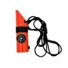 7-in-1 Outdoor Survival Whistle: LED Light, Thermometer, Compass & More