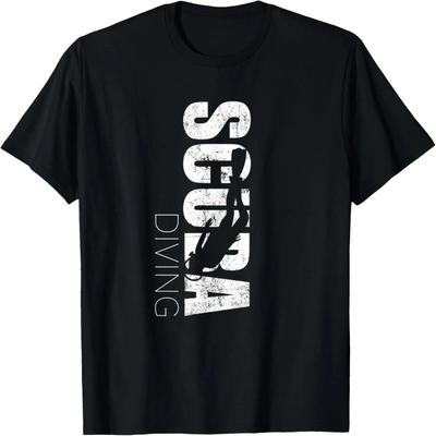 Scuba Tshirt - Vintage Scuba Diving Shirt Design T-Shirt