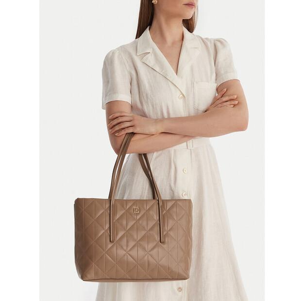 Сумка Calvin Klein Quilted Small Tote One Size