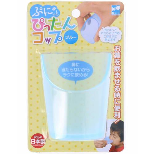 Okabe Western Tableware Punyuto Pittan Cup Blue PC-13