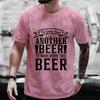 T Shirt for Men Bachelor Party Drinking Team Matching Tees Funny Graphic Y2k Tops Fashion Beer DAY Plus Size Outfit Streetwear