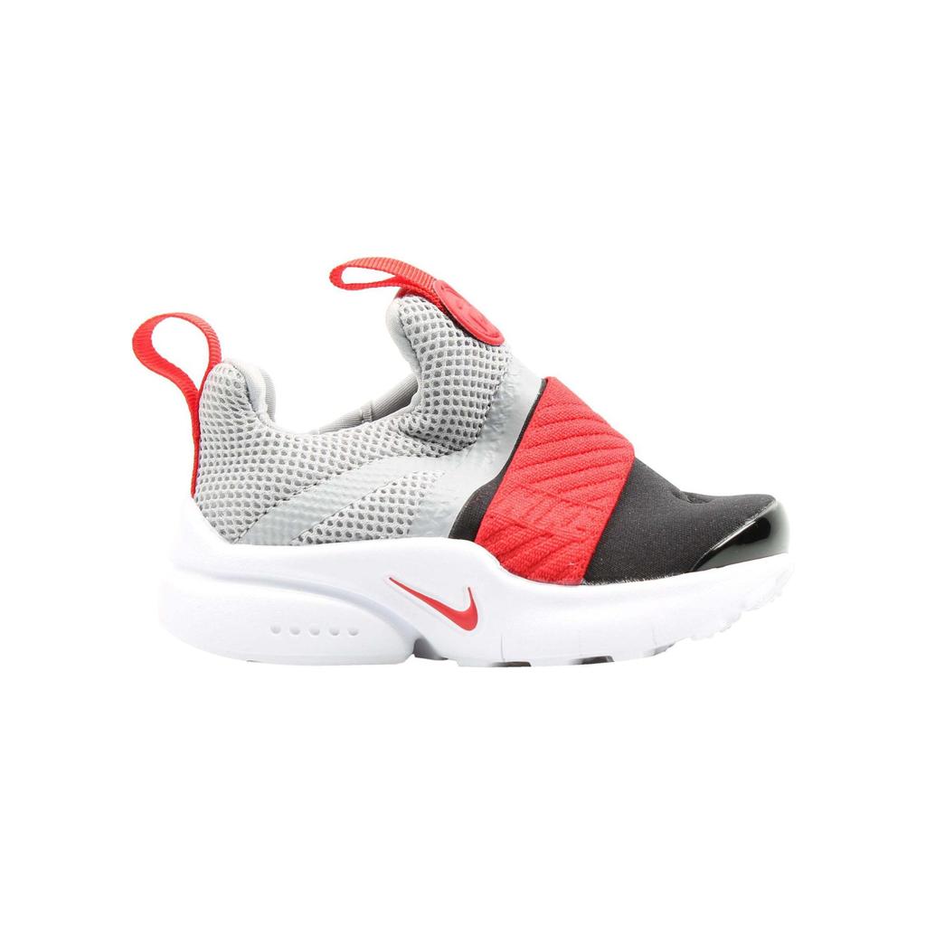 Nike Presto Extreme TD Šedá Červená Černá Dětské Tenisky Vlčí šedá Univerzitní červená 870019-009