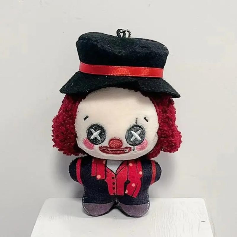 Nowa Gra Identity V Pierwszy Oficer Clown Złodziej Płaczący Clown Magik Dziki Cosplay 10cm Brelok do Plecaka Pluszowy Brelok Prezenty