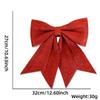 Pearl Stylish Cotton Glitter Bow Ornaments Ideal For Holiday Decor And Diy Projects Craft