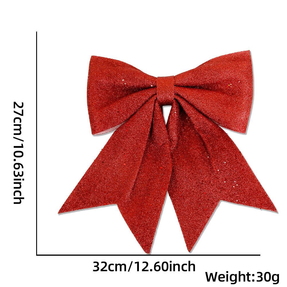 Pearl Stylish Cotton Glitter Bow Ornaments Ideal For Holiday Decor And Diy Projects Craft