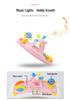 Multifunctional Anti-Tip Baby Walker with U-Shaped Pushchair