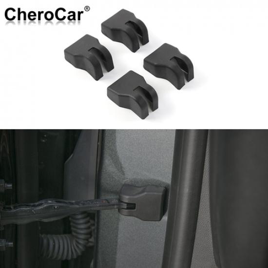 4X Car Door Limiting Stopper Protector Cover Trim For Chevrolet Equinox 2017-21