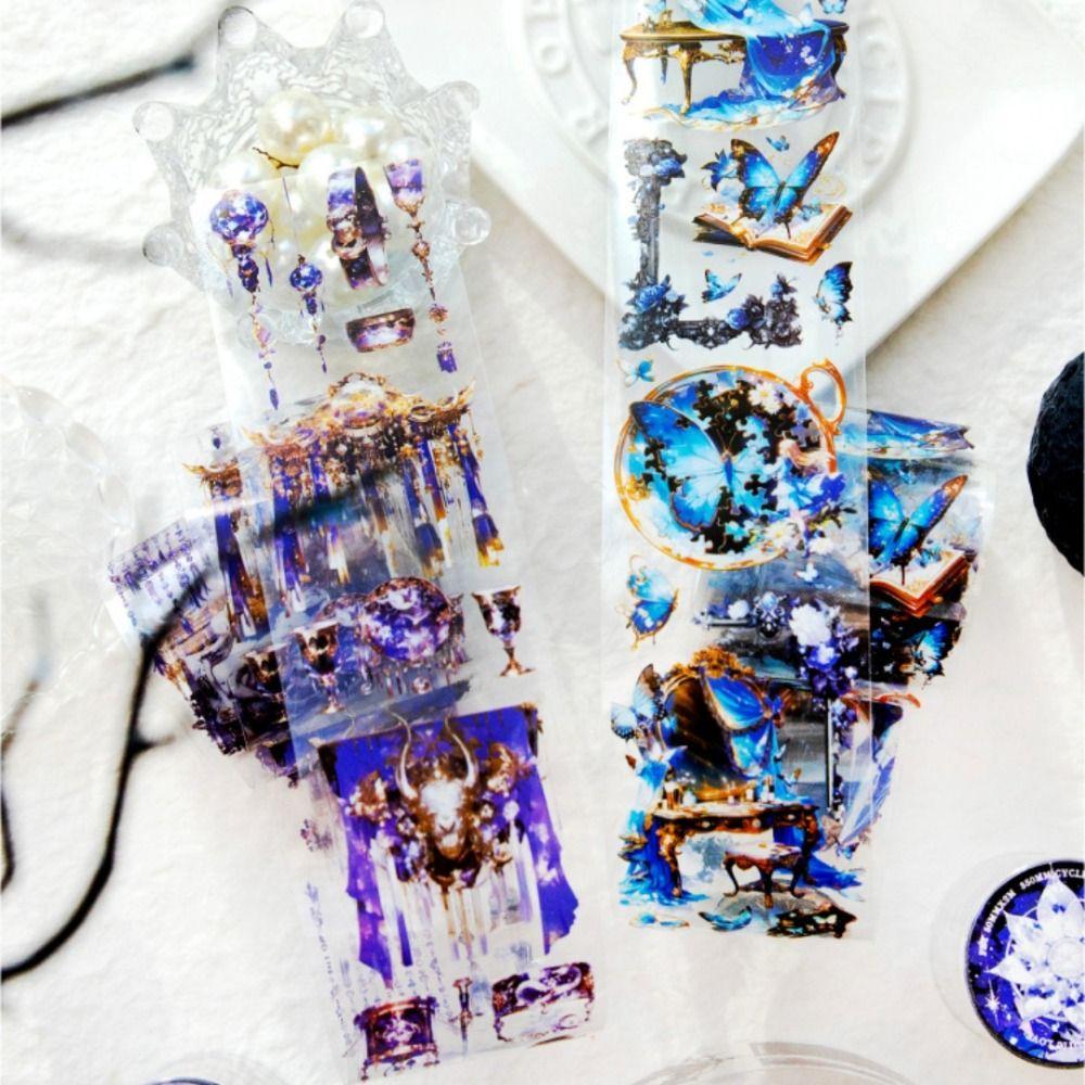 200cm/roll Cream Creative Waterproof Tape Land of Dark Magic Cartoon Stickers Decorative Tape