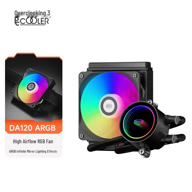 PCCOOLER GIANT 120 ARGB AIO CPU Liquid Cooler