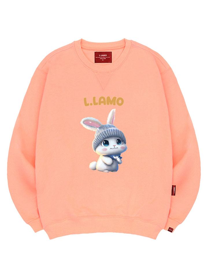Ellamo Lamorabbit Sweatshirt Unisex Plus Size S~4Xl (Type A)