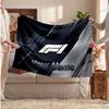 F1 Flannel Blanket, Custom Name Text Personalized Soft Throw Blanket Home Decor Gift