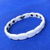 10mm Wide Bullet Head Black Ceramic Magnetic Bracelet Men Fashion Wristband Christmas Jewelry Gift Male Bracelets