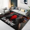 Monkey Street Graffiti Carpet Rug for Living Room Bedroom Home Sofa Decoration,Kids play Non-slip Floor Mat