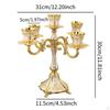 Candle Holder Candelabra Candlestick Decorative Stand Decoration for Table Centerpiece