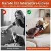 Karate Kočka Loutka Kočka Zápas Plyšová Hračka Rukavice Zvířátko Interaktivní Panenky Zábava Měkká Kočka Zápas Boxerská Rukavice Loutky na Ruku