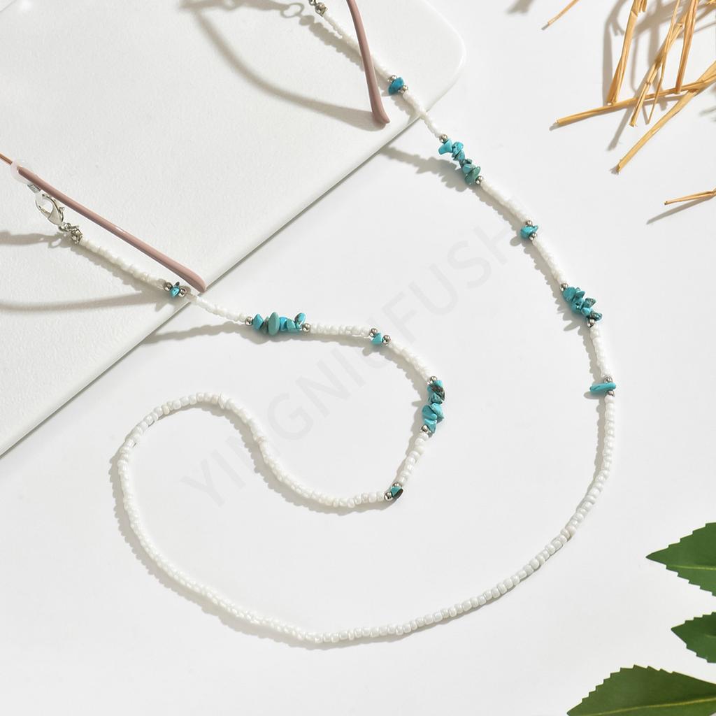 New acrylic glasses chain long mobile phone lanyard pendant women's handmade anti-lost glasses lanyard lanyard