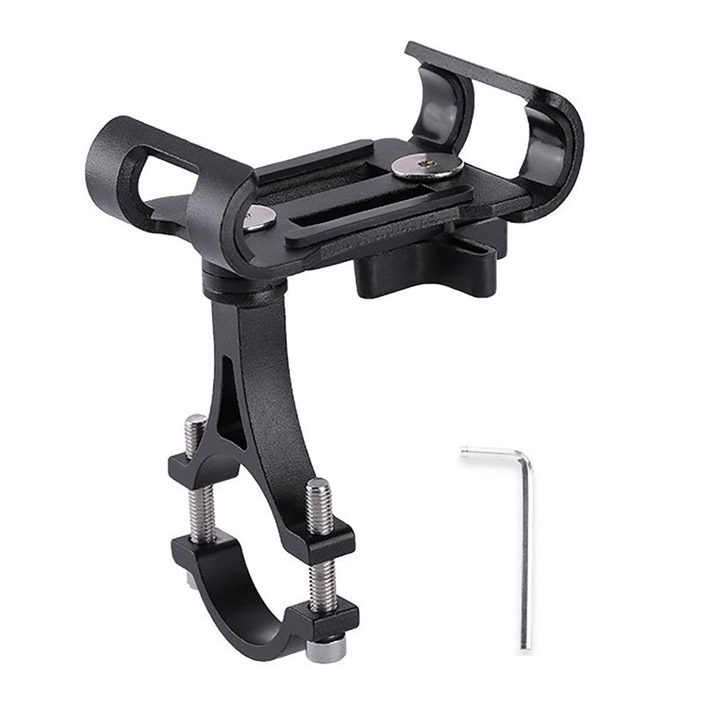 360 Degree Rotatable Motorcycle Phone Mount Black Bike Phone Holder Road Bike Use
