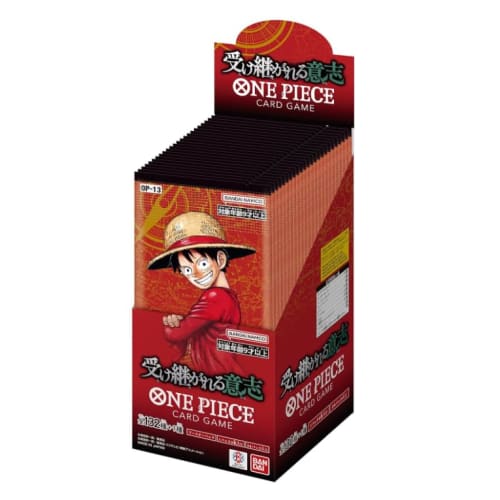 [Unopened Box] ONE PIECE Card Game Booster Pack "Inherited Will" OP-13 [Ships the Day Before Release] [Purchase 12 Boxes To Receive an Unopened Carton