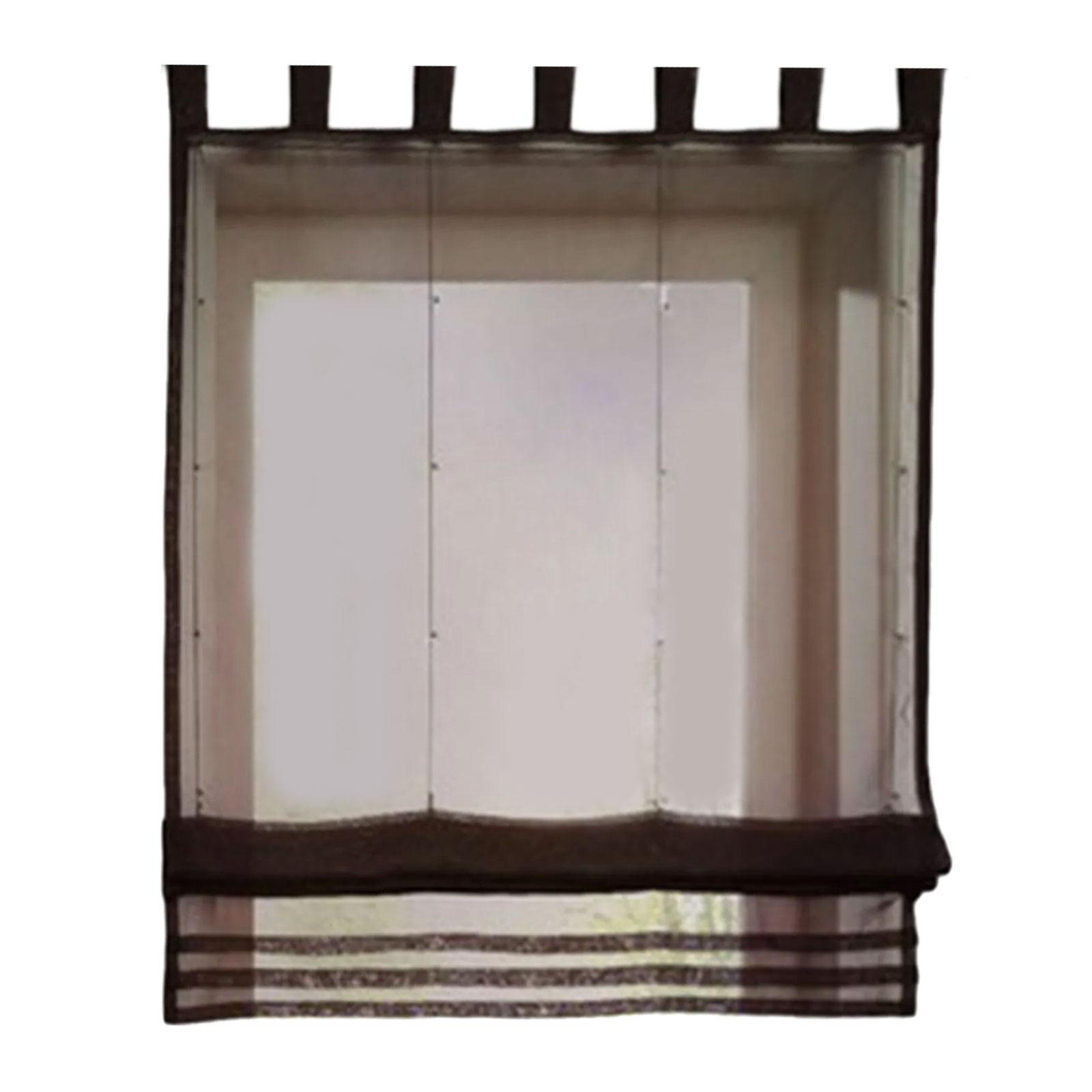 

Элегантный цвет Римская штора Римская штора для уголка для чтения и балкона Водоотталкивающая ткань Римская штора