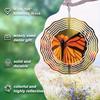 10 Inch Hanging Wind Spinner with 360 Degree Hook for Balcony Garden Decor Spring Summer Outdoor Decoration