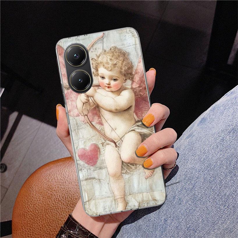 

Bible Angel Phone Case For Xiaomi Poco X7 X6 X5 Pro F7 Ultra Redmi 15C 15 13C 13 12C 12 10 10A 10C 9 9A 9C 9T Cover Poco X7 X6 X Xiaomi Poco F7 Pro