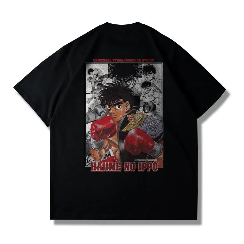 T-shirt Takamura Ippo Skull Skeleton Cartoon Anime MMA Boxing Muay Thai Kickboxing Print 3D Training Sport Unisex Short Sleeve Fitness Gym Workout