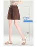 High-Waisted Cotton Sports Shorts - Loose, Wide-Leg, Summer Casual Plus Size