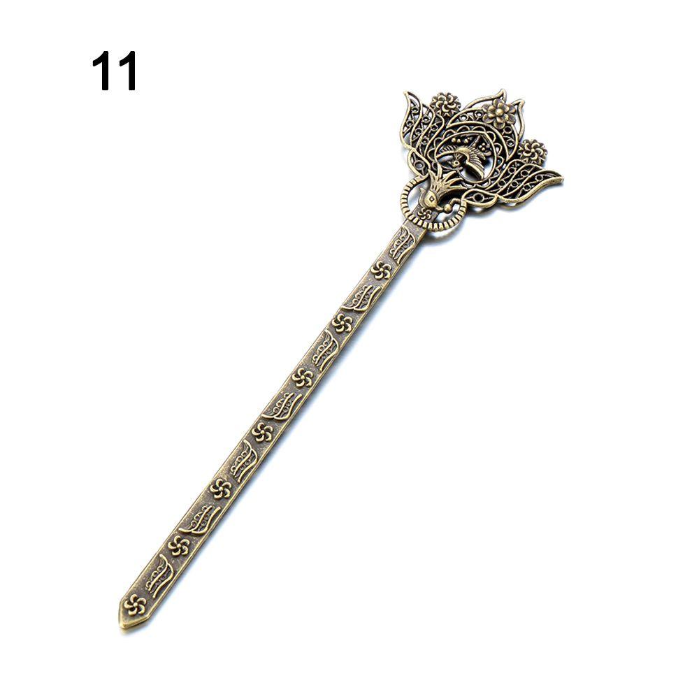 Hair Fork Hair Accessories Vintage Metallic Vintage Hair Sticks Hair Clip Bronze Hairpins Hairpin