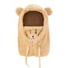 Cute Bear Hat, Scarf, Mask Integrated, Winter Cycling Neck Protection, Ear Protection, Windproof and Cold Protection, Full Face Warm Mask