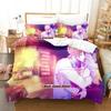 Cupid Parasite Beding Set Single Twin Printed Bed Linen Set With Pilowcase Bed Soft Duvet Cover Soft Single Double Quen Super King-Sized Dimensionsd