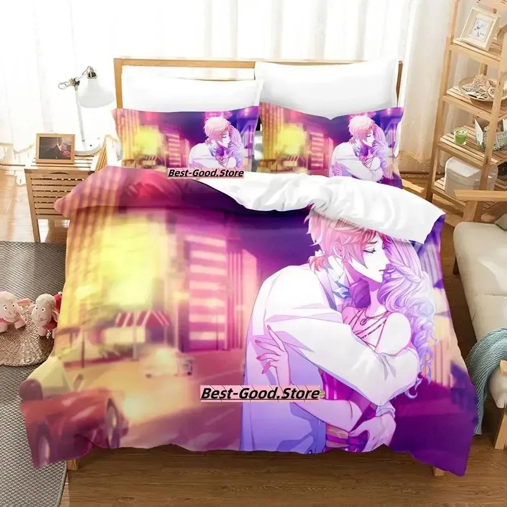 Cupid Parasite Beding Set Single Twin Printed Bed Linen Set With Pilowcase Bed Soft Duvet Cover Soft Single Double Quen Super King-Sized Dimensionsd