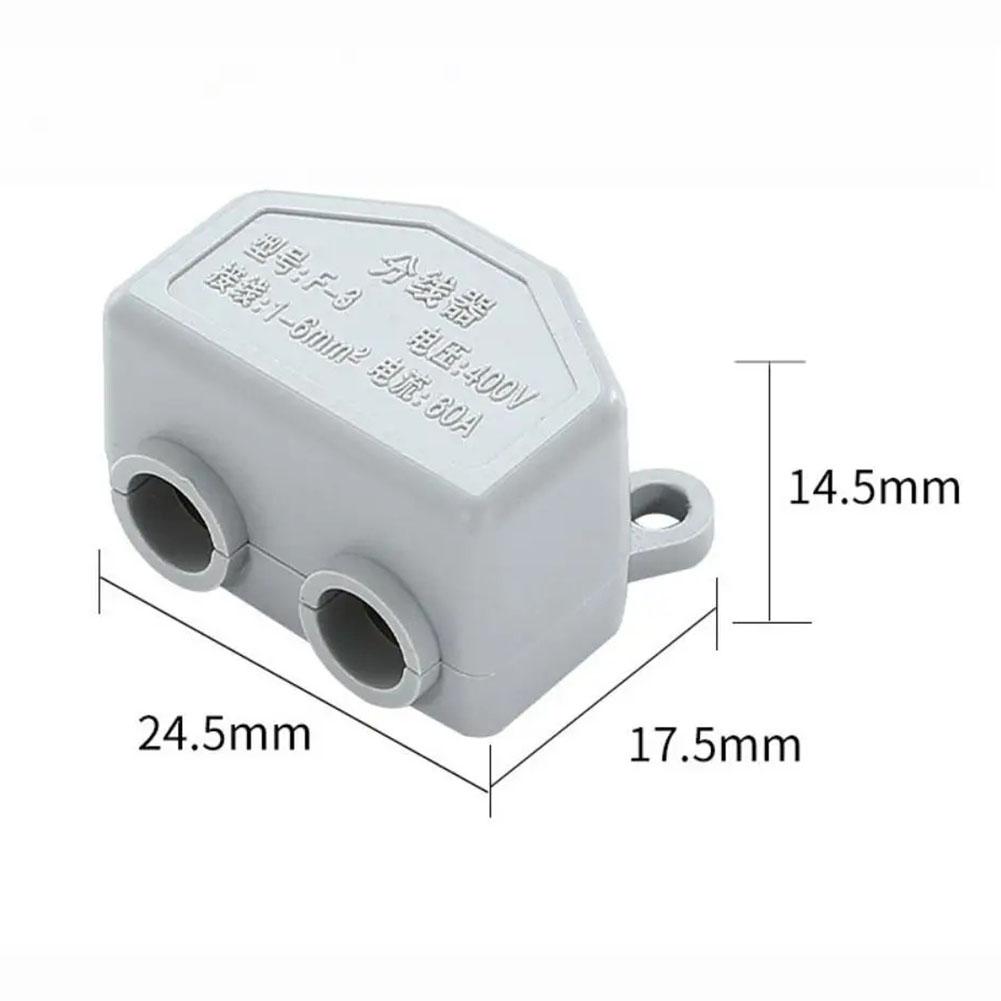 Brass Conductor Power Splitter Equipment Installation Cable Size 1-6mm Efficient Installation Long-lasting Performance
