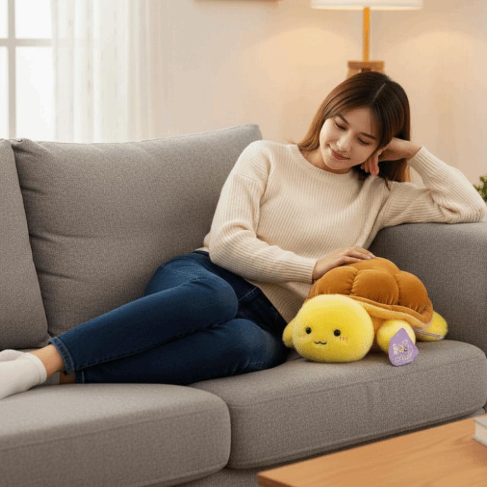 Collection Sea Turtle Stuffed Doll Fluffy Turtle Doll Throw Pillow  Children Gift