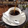 ZISIZ 17cm Stainless Steel Dessert & Stirring Spoons