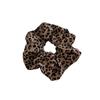 Leopard Print Large Scrunchies for Women Hair Accessories Soft Velvet Ponytail Holders