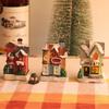 iikuru Christmas Light Christmas House Indoor Home Accessories Set Decorations, 4-Piece Set, Decorations, Decor, Decor, Accessories, (YA272)