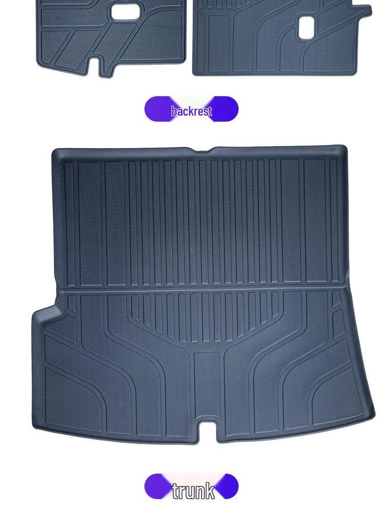 Xiaopeng M03 TPE Floor Mats: Eco-friendly, Waterproof, Wear-resistant Mats In Original Car Color, Compatible with 24-25 Models for Full Car Coverage.