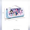 Demon Hunters Anime Kids Pencil Case Printing Cartoon Rumi Mira Zoey Student Stationery Bag