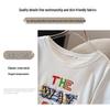 Plus Size Women's Loose Mid-Length Short-Sleeve Round Neck T-shirt (200/300/350 jin)