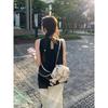 White Graceful Mini Chain Backpack Women 2025 New High-Grade Light Luxury Niche Design Backpack