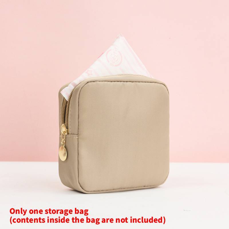 Modern Simplistic Tampon Storage Bag With Large Capacity For Travel And Bedroom Organization